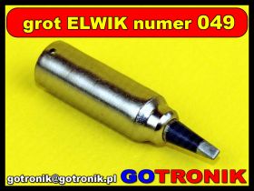 Grot ELWIK GD-2 numer 49 płaski 2,4mm