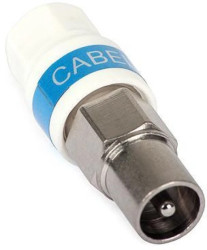 Wtyk antenowy IEC Cabelcon na przewód RG-6/Triset-113 Self-Install