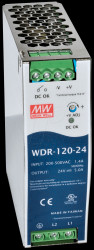 WDR-120-12 Switching power supply, DIN rail, 120 W, 12 V/10 A