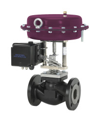 Zawór z pneumatycznym elementem wykonawczym Valsteam ADCA