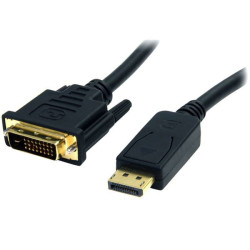 DisplayPort To DVI Cable - 6 ft / 2m - P