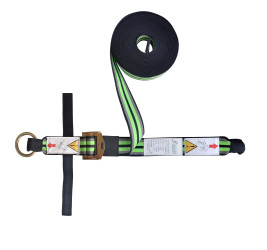 Lonża regulowana, Karabińczyk, Pojedynczy