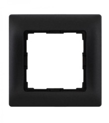 VENA Ramka pojedyncza antracyt 516181