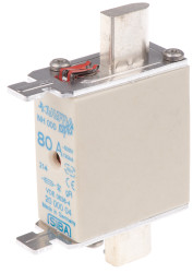Bezpiecznik NH 80A 500V ac NH000 FF gR SIBA