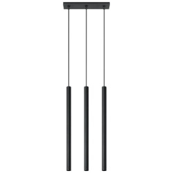 Lampa wisząca PASTELO 3 czarna