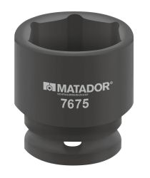 Matador Schraubwerkzeuge 76750650 zewnętrzny sześciokąt Nasadka do klucza udarowego 65 mm 1" (25 mm)