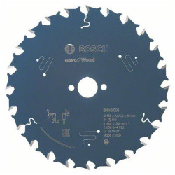 Bosch 2608644022 Expert Wood Circular Saw Blade 165mm 24 Teeth