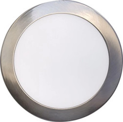 Oprawa nasufitowa LED 12W 850lm 3800K/neutralna IP20 okrągły matowy chrom LED60 FENIX-R matt chrome 12W NW GXDW262