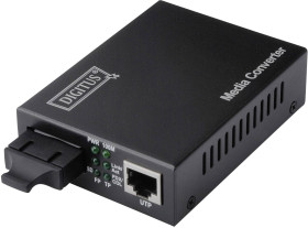 Konwerter multimediów, sieciowy Digitus DN-82021-1 LAN, SC Duplex 100 MBit/s