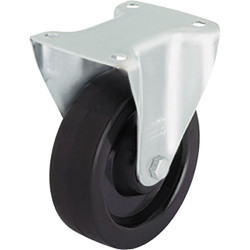 Blickle 607572 B-PHN 81G Heat Resistant Wheel &amp; Fixed Castor - Wheel &#xD8; 80mm