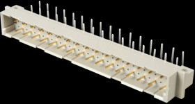 103-40014 Multipoint plug 32-pin, angled, A ­ C