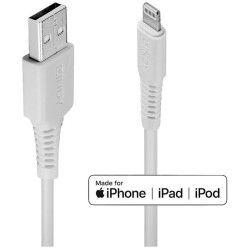 LINDY 31328 USB cable USB-A to Lightning 3m White