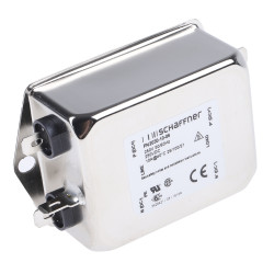 Filtr EMI 10A 1-fazowy 680kΩ 250 V AC/DC 400Hz 8 mH Schaffner Montaż w obudowie