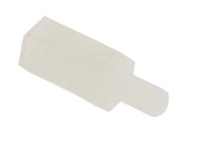 Kołek dystansowy gwint M3 x M3 długość 10mm Nylon 66 Męski/żeński Sześciokątny RS PRO