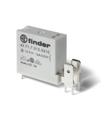 Przekaźnik mocy 12V dc SPDT Finder Zacisk Fast-On.