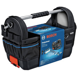 Bosch 1600A02H5C Pro Tool Bag w/ Ergonomic Belt &amp; Removable Pockets