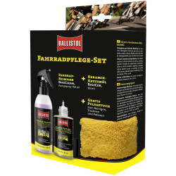 Ballistol 28130 Bicycle Care Kit: Cleaner Ceramic Oil Cloth