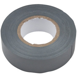 Faithfull FAITAPEPVCGR PVC Electrical Tape Grey 19mm x 20m