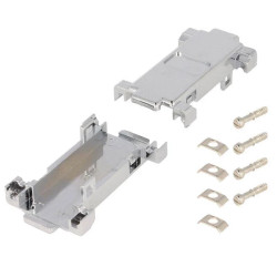 Obudowa, przejście DB9-DB9 metalizowana, CDA9V