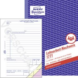 Avery-Zweckform Formularz zapłaty 1771 DIN A5