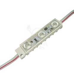 Moduł IP65 3 x2835 SMD 0.72W Blue 160deg; 12V
