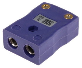 Złącze termoparowe Złącze termoparowe RS PRO do Termopara typu E Standardowy