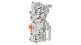 Zacisk Rozgałęźny Szynowy Snk 0,2÷6Mm2 Drogi 1 Zaciski 2 Szary...