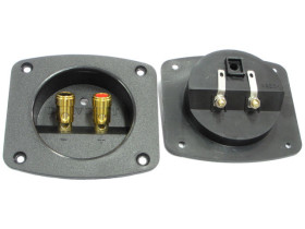 Terminal kolumnowy 2 zaciski typu BANAN