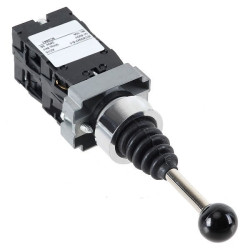 Joystick 2 pozycje (ON)-OFF-(ON) monost. XD2-PA22 10A 250V 22mm
