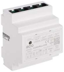 Rozdzielacz aktywny VIDEO CDNVRAU-DIN ACO