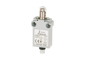 Wyłącznik krańcowy 1R 1Z wolnoprzełączający popychacz metalowy z rolką stalową równoległą Ø12 PEM2G12X A37-B83X