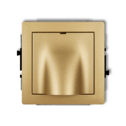 DECO Mechanizm wypustu kablowego złoty 29DWPK