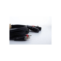 Cordial 14851 Cordial EU 1 XLR Cable Black 1 m Audio &amp; Video Cable Assemblies