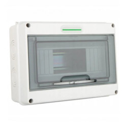 Rozdzielnica natynkowa hermetyczna 8 modułowa 1000V DC z listwą N+PE IP65 APV