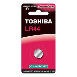 Bateria Alkaliczna Specjalistyczna TOSHIBA LR44 1,5V Blister 1szt