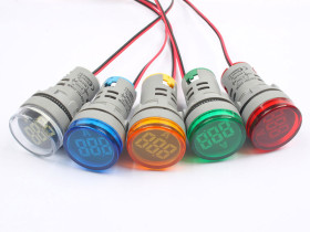 Amperomierz 100A AC LED