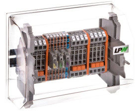 Listwa pomiarowa LPW 19-torowa 230V AC szeregowa 847-676/230-1001