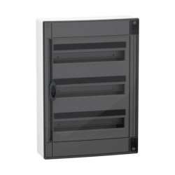 Rozdzielnica PrismaSeT XS 3x18 PSXS-3-18-NT-P natynkowa drzwi przezroczyste IP40 IK09 LVSXR318