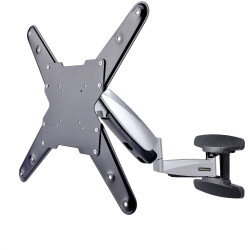 StarTech.com FHA-TV-WALL-MOUNT VESA TV Wall Mount, Adjustable Full Motion TV Wa
