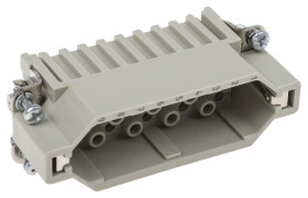 Wkładka złącza dużej mocy 25-pinowe HARTING 10A 25P+E Męski