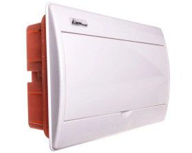 Rozdzielnica modułowa 1x12 podtynkowa IP40 RP-12/B Fala (N+PE) 8.13