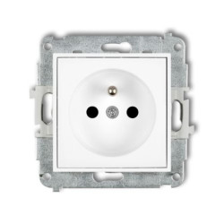 MINI biały mat 25MGP-1zp Gniazdo poj. zu KARLIK