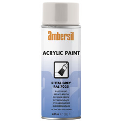 Ambersil 20195-AA Acrylic Paint Rittal Grey RAL 7035 400ml