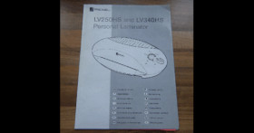 Rexel LV250 and LV340HS operating instructions