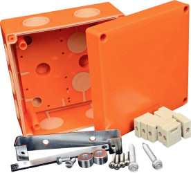 KOPOS KSK 125_DPO Gniazdo przyłączeniowe (D x S x W) 126 x 126 x 77 mm pomarańczowy 1 szt.