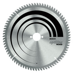 Bosch 2608640438 Mitre Saw Blade Optiline for Wood 254 x 30 x 2.0mm 40 Teeth