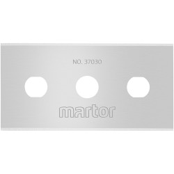 Martor 37030.39 Industrial Blade 37030 250 Pieces 4 Cutting Edges 43mm Steel