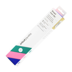 Cricut 2010398 Smart Iron-On Joy Xtra Film 30.5 cm Turquoise Pink Royal blue