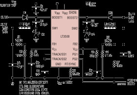 Dual Monolithic 1.4A Step-Down Switching Regulator