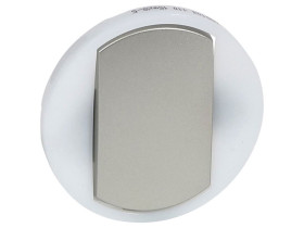 CELIANE Klawisz wyłącznika uniwersalnego 10AX z pierścieniem podświetlanym led tytanowy 065104 LEGRAND